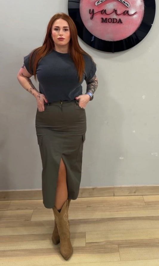 Falda cargo