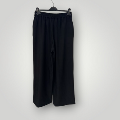 Pantalón elegante mujer negro bootcut