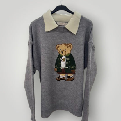 Jersey gris osito