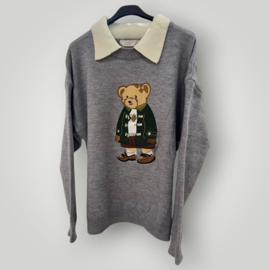 Jersey gris osito